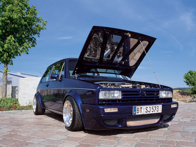 Обои картинки фото volkswagen, golf, автомобили