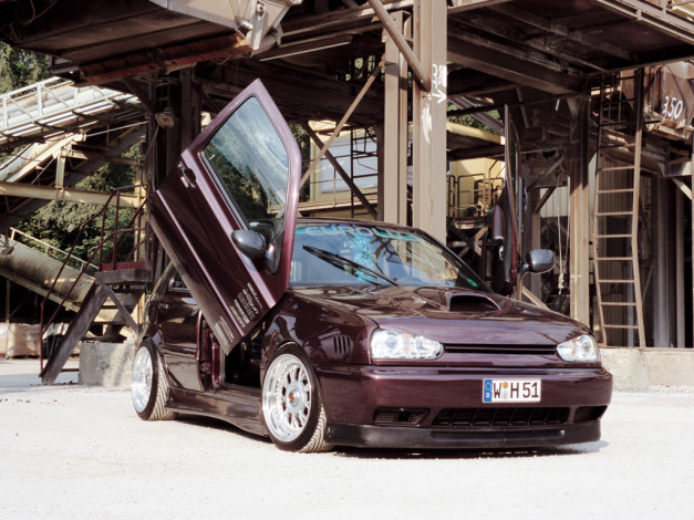 Обои картинки фото volkswagen, golf, автомобили