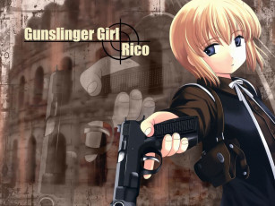 Картинка gunslinger girl аниме gun slinger