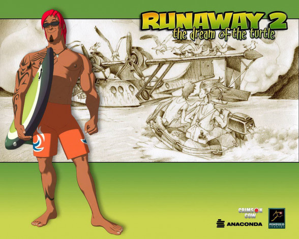 Обои картинки фото видео, игры, runaway, сны, черепахи, the, dream, of, turtle