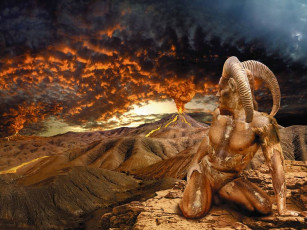 Картинка козерог фэнтези существа