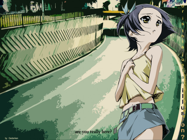 Обои картинки фото аниме, noein