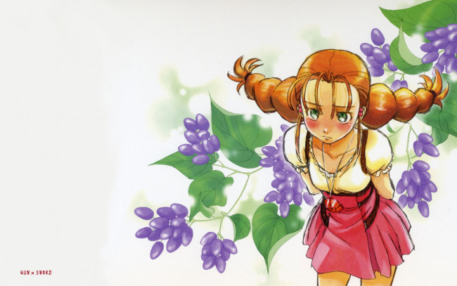 Обои картинки фото аниме, gun, sword