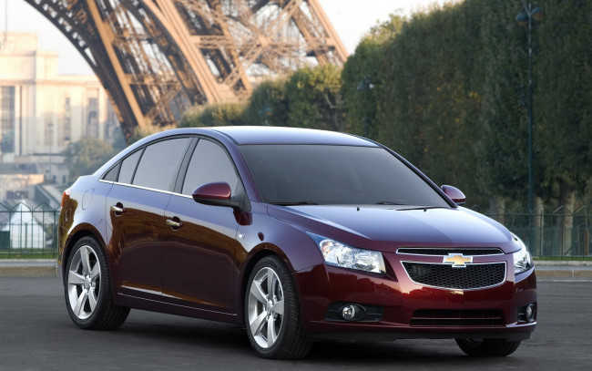 Обои картинки фото chevrolet, cruze, автомобили