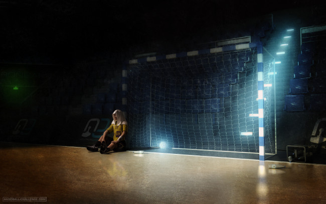 Обои картинки фото handball, challenge, видео, игры