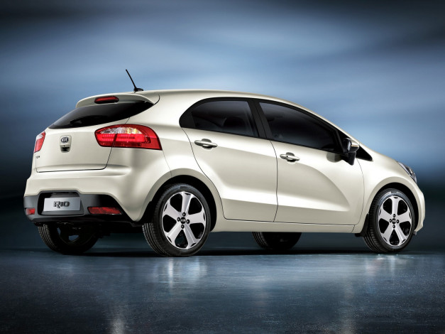 Обои картинки фото автомобили, kia, rio