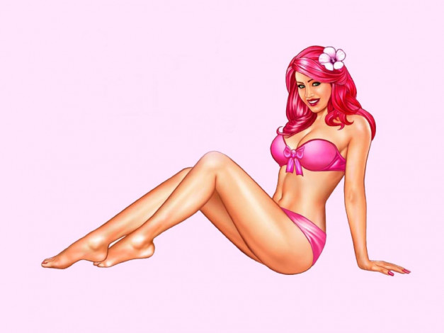 Обои картинки фото рисованные, люди