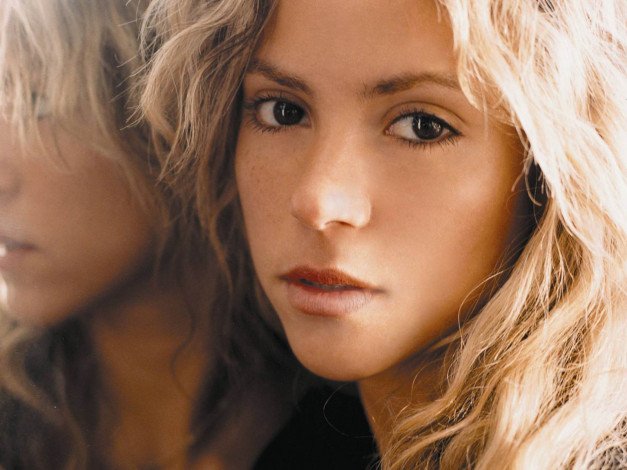 Обои картинки фото shakira, mebarak, музыка