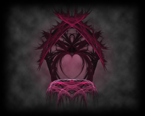 Картинка 3д графика fractal фракталы узор фон