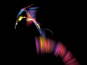 Картинка 3д графика fractal фракталы узор