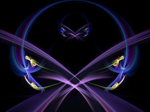 Картинка 3д графика fractal фракталы узор фон