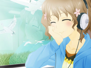 Картинка аниме hana saku iroha девушка