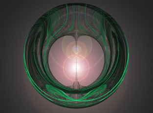 Картинка 3д графика fractal фракталы узор