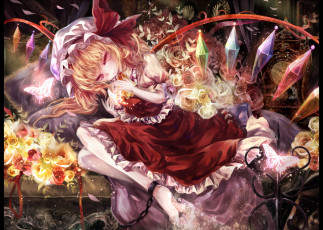 Картинка аниме touhou фландрия скарлет
