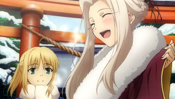 Картинка аниме fate zero девушки