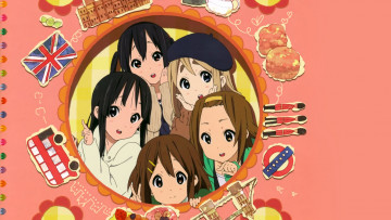 Картинка аниме on девушки