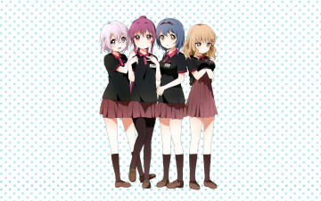 Картинка аниме yuru yuri девушки