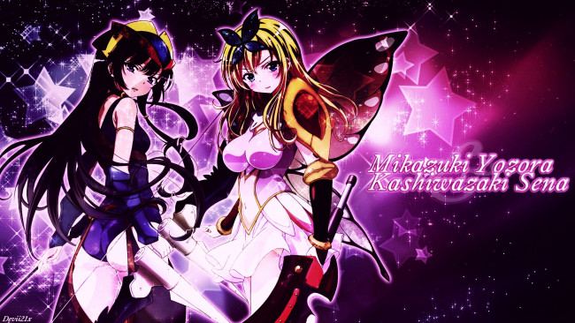 Обои картинки фото аниме, boku, wa, tomodachi, ga, sukunai, девушки