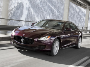 Картинка автомобили maserati скорость машина q4 quattroporte