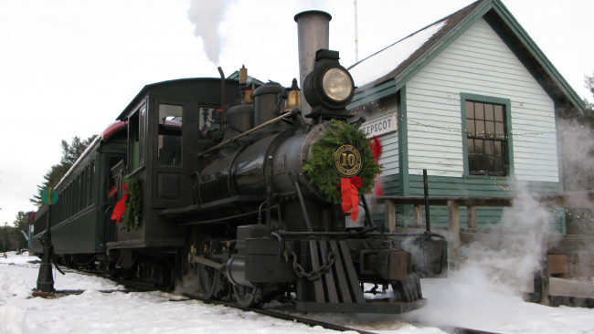 Обои картинки фото техника, паровозы, станция, железная, дорога, паровоз, история