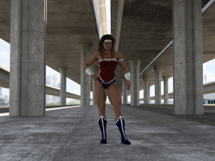 Картинка 3д+графика fantasy+ фантазия взгляд девушка