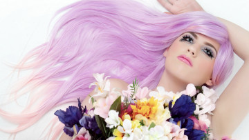 Картинка девушки -unsort+ лица +портреты девушка цветы