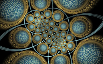 Картинка 3д+графика fractal+ фракталы фон цвета узор