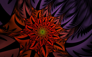 Картинка 3д+графика fractal+ фракталы фон цвета узор