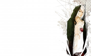 Картинка рисованные люди капюшон сердце