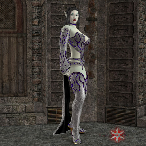 Обои картинки фото 3д графика, fantasy , фантазия, эльфийка, взгляд