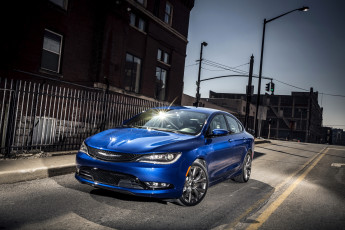 Картинка 2015+chrysler+200+s автомобили chrysler металлик голубой