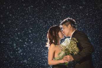 Картинка разное мужчина+женщина парень любовь поцелуй свадьба девушка