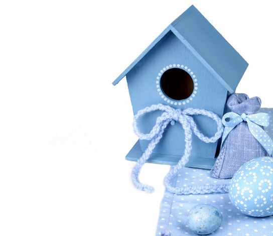 Обои картинки фото праздничные, пасха, праздники, яйца, скворечник