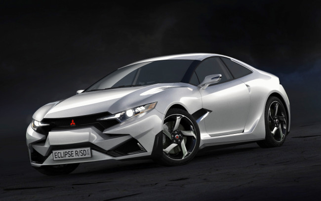 Обои картинки фото автомобили, 3д, mitsubishi