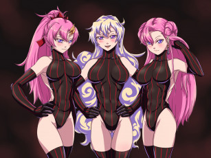 Картинка аниме unknown +другое девушки взгляд фон