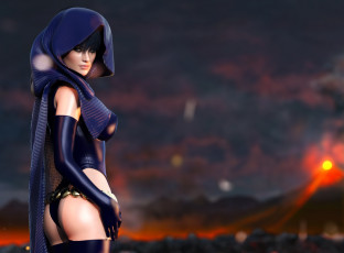 Картинка 3д+графика люди+ people девушка взгляд фон