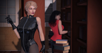 Картинка 3д+графика эльфы+ elves фон взгляд эльфийка