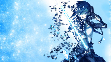 Картинка аниме sword+art+online девушка взгляд фон