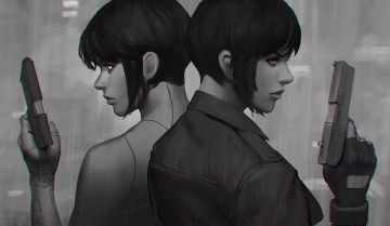 Картинка фэнтези девушки cyberpunk