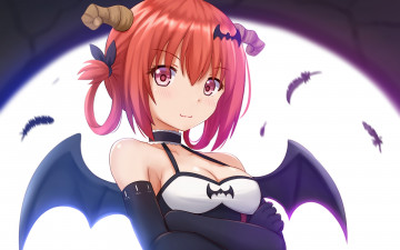 Картинка аниме gabriel+dropout фон взгляд девушка