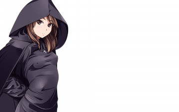 Картинка аниме unknown +другое девушка взгляд фон