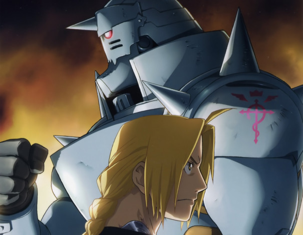 Обои картинки фото аниме, fullmetal alchemist, стальной, алхиик