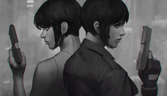 Обои картинки фото фэнтези, девушки, cyberpunk