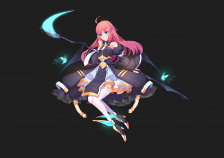 Картинка аниме магия +колдовство +halloween фон взгляд девушка