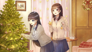 Картинка astrogirls аниме unknown +другое+ фон взгляд девушки