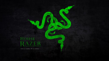 Картинка компьютеры razer логотип фон