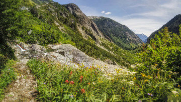 Картинка природа горы простор