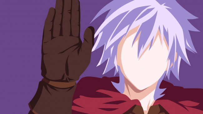 Обои картинки фото аниме, no game no life, фон, силуэт