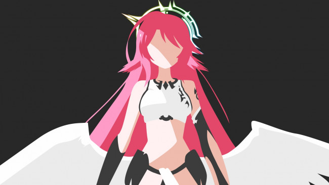 Обои картинки фото аниме, no game no life, фон, силуэт