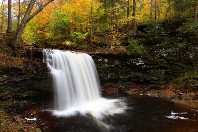 Обои картинки фото природа, водопады, простор